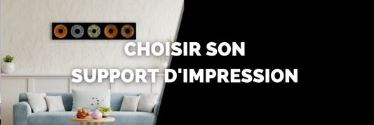 Les différents supports d'impression